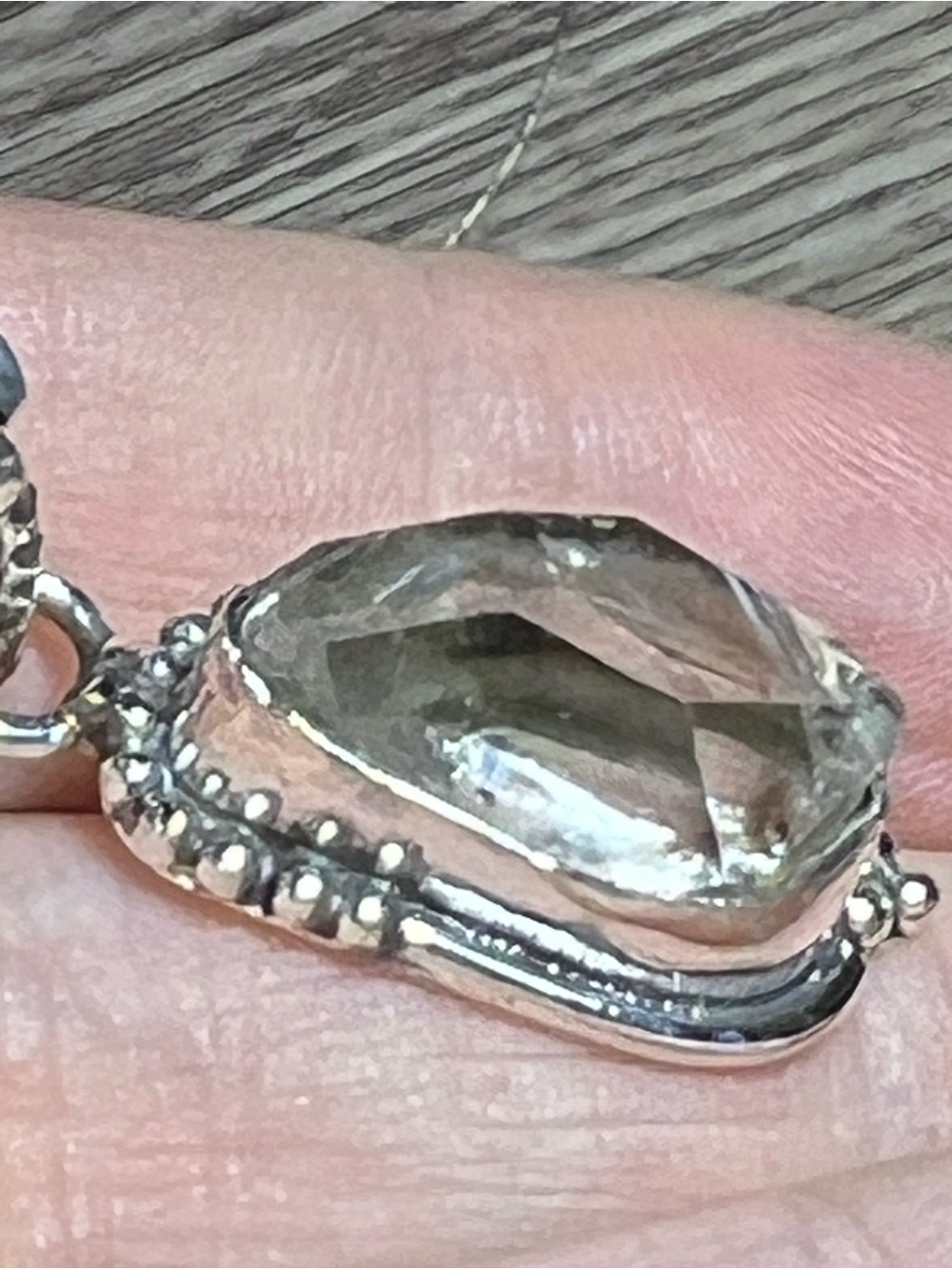 Genuine Herkimer Diamond in Sterling Silver - Picture 5 of 5